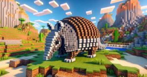 What do armadillo eat in Minecraft?