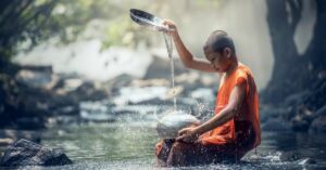 How to Pray to Mandau Spirit at The River