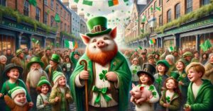 What does Irish as Paddy's Pig Mean?